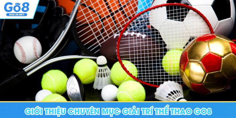 Giới thiệu chuyên mục giải trí thể thao Go8
