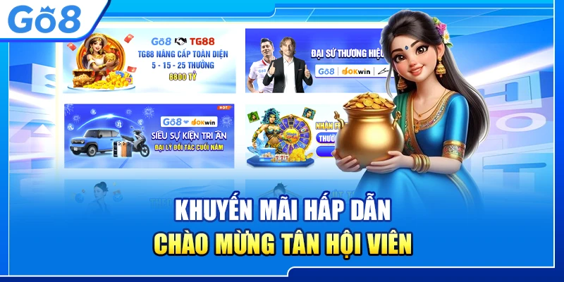 Giới thiệu Go8: Khám Phá Tổ Chức Uy Tín Hàng Đầu Châu Á 7 Khuyến mãi hấp dẫn chào mừng tân hội viên